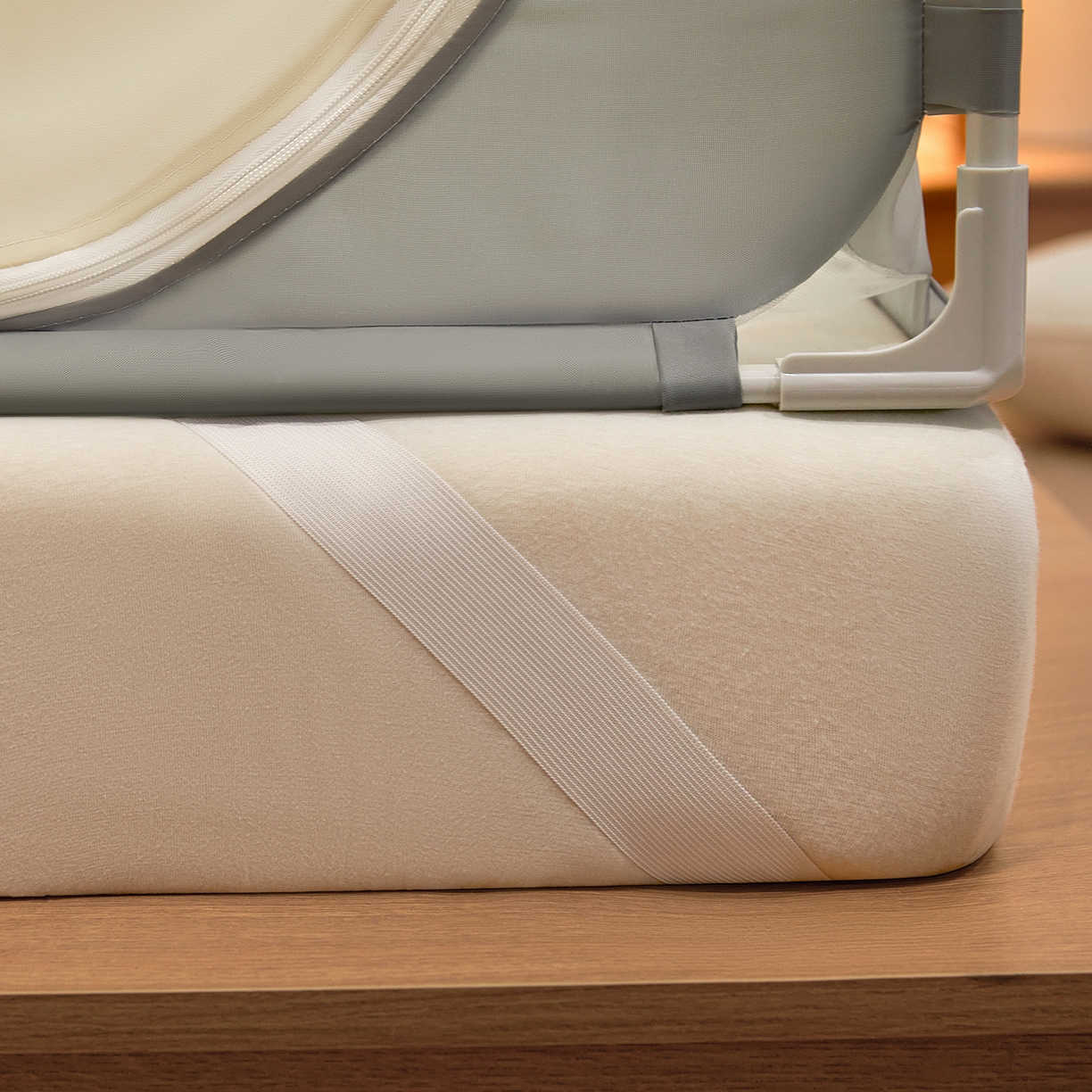 91家纺网 家纺一手货源 找家纺 （总）艺利轩蚊帐 2026新款围栏级防摔U型三开门蚊帐