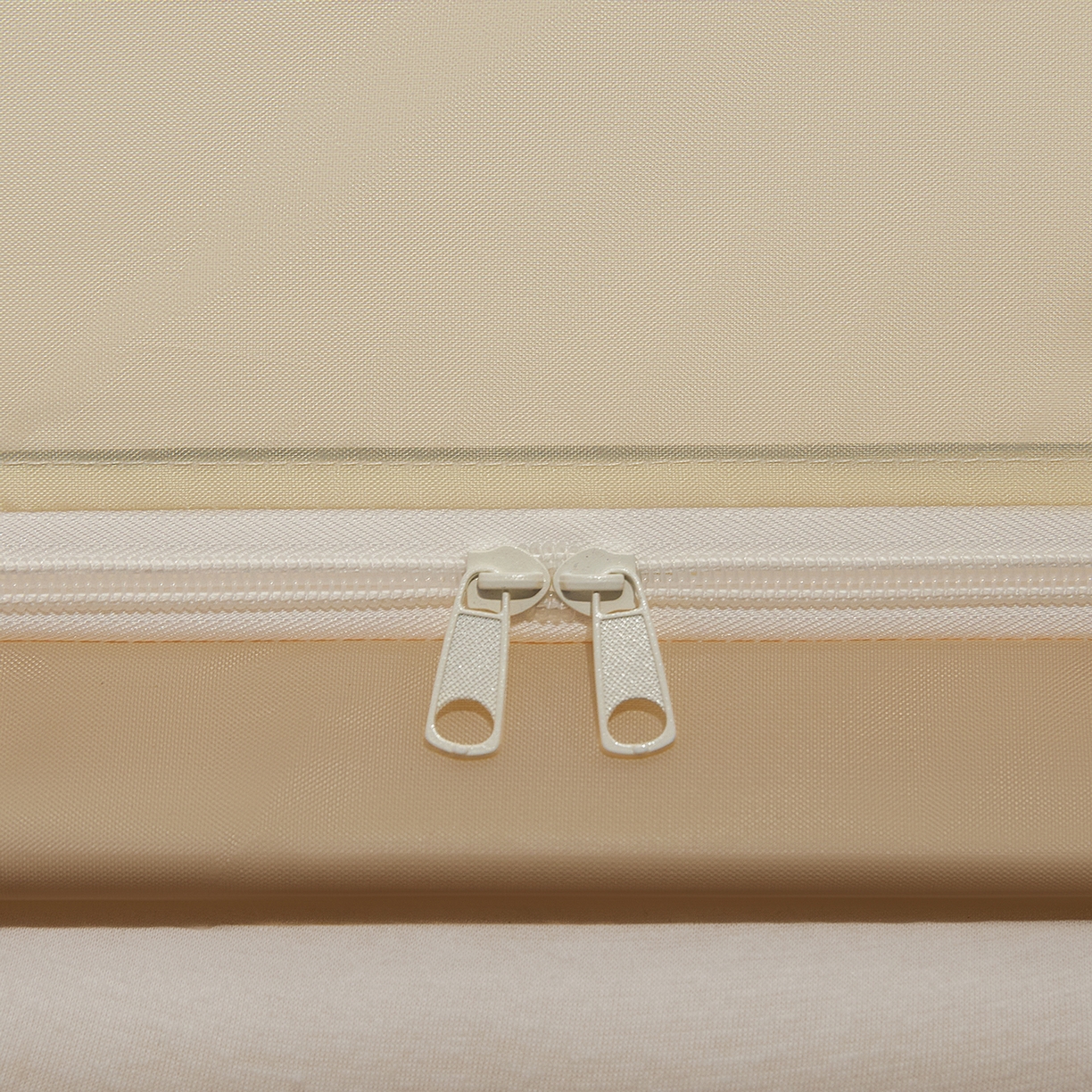 91家纺网 家纺一手货源 找家纺 艺利轩蚊帐 2026新款围栏级防摔U型三开门蚊帐 浅卡其