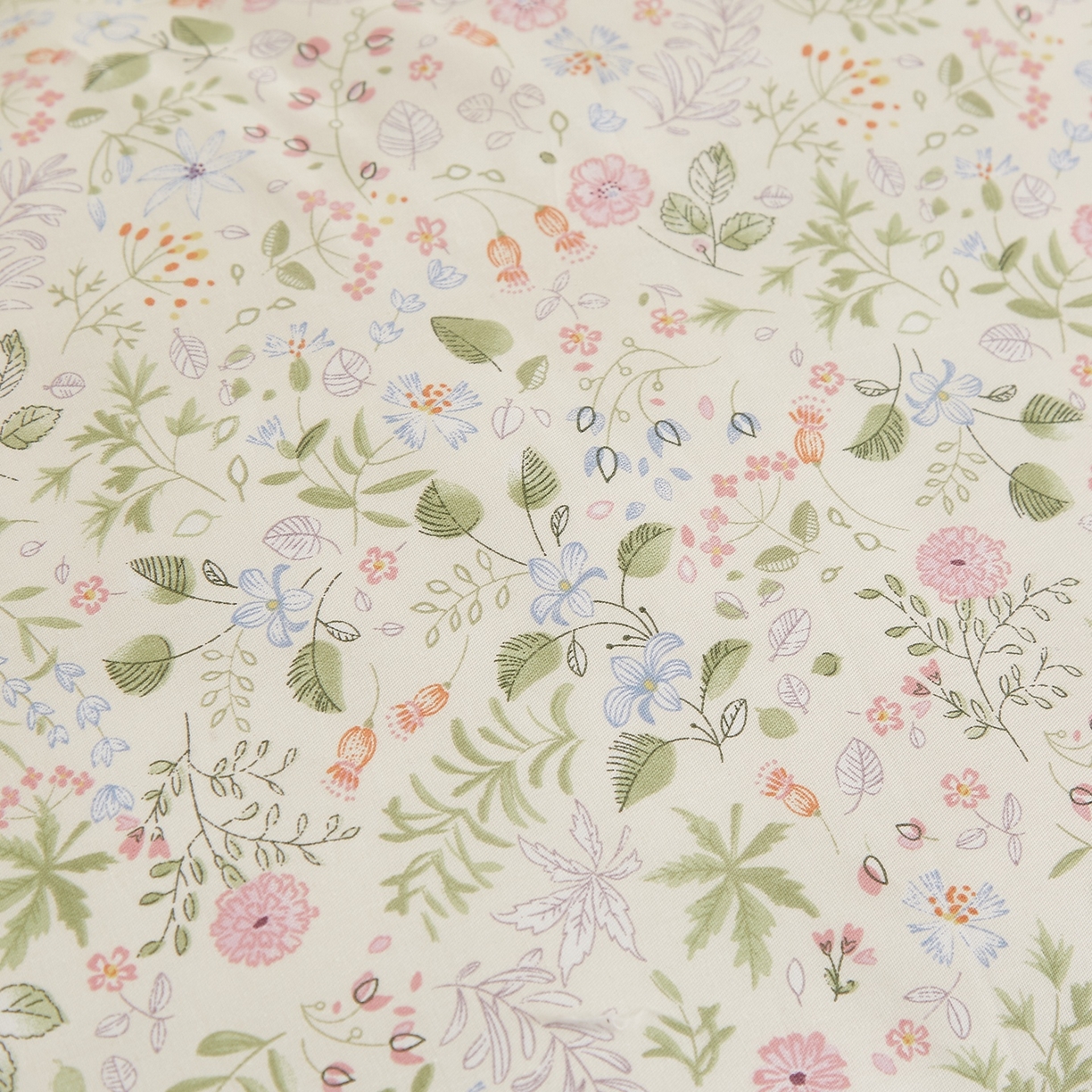 91家纺网 家纺一手货源 找家纺 小桃姐家纺 2026新款全棉纯棉贝壳边三角针单枕套双层纱枕套单件儿童枕套 绿意盎然