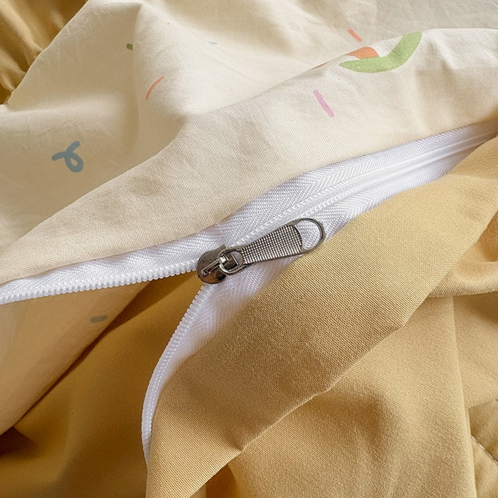 91家纺网 家纺一手货源 找家纺 2026 铠畅新款韩系古法韩国水洗棉仿棉云感棉法式浪漫大花边床盖四件套 春日小马