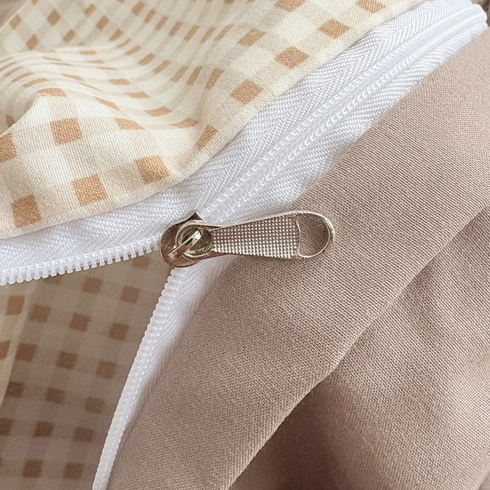 91家纺网 家纺一手货源 找家纺 2026 铠畅新款韩系古法韩国水洗棉仿棉云感棉法式浪漫大花边床盖四件套 奶咖kt