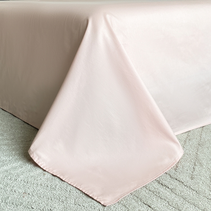 91家纺网 家纺一手货源 找家纺 宜代光年 2026新款全棉纯棉60S水洗棉三层纱色织提花四件套系列（经典保留花型） 繁花-粉