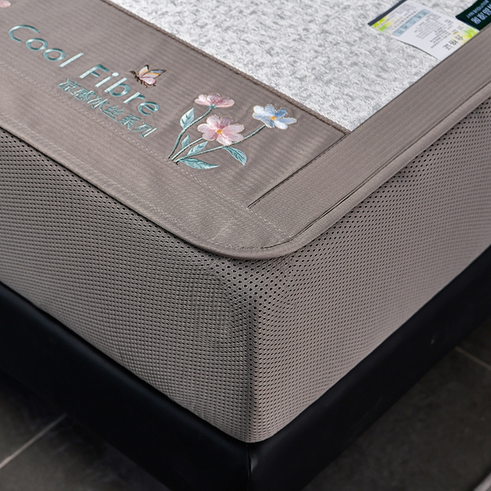 91家纺网 家纺一手货源 找家纺 小牛席业 2026新款超精密冰丝席-肌理纹系列-床笠款 肌理纹系列-床笠款（灰色）