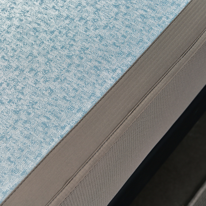 91家纺网 家纺一手货源 找家纺 小牛席业 2026新款超精密冰丝席-肌理纹系列-床笠款 肌理纹系列-床笠款（蓝色）
