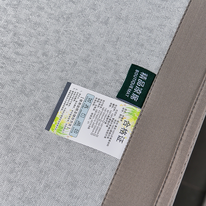 91家纺网 家纺一手货源 找家纺 小牛席业 2026新款超精密冰丝席-肌理纹系列-床笠款 肌理纹系列-床笠款（灰色）