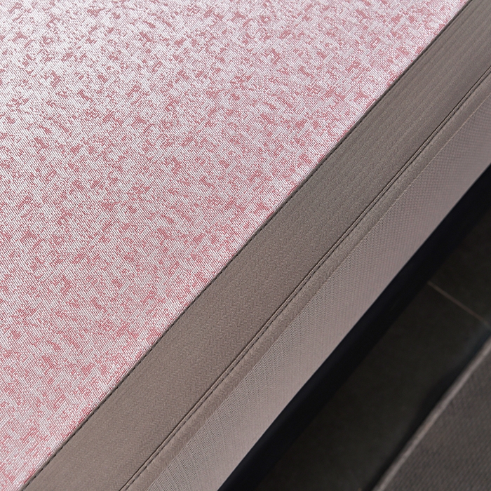 91家纺网 家纺一手货源 找家纺 小牛席业 2026新款超精密冰丝席-肌理纹系列-床笠款 肌理纹系列-床笠款（粉色）