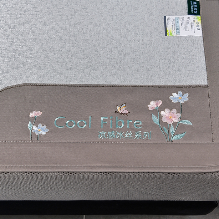 91家纺网 家纺一手货源 找家纺 小牛席业 2026新款超精密冰丝席-肌理纹系列-床笠款 肌理纹系列-床笠款（灰色）