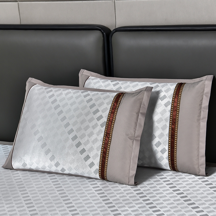 91家纺网 家纺一手货源 找家纺 小牛席业 2026新款超精密冰丝席席子-矩阵方格系列 超精密凉感冰丝席系列（矩阵方格灰色）