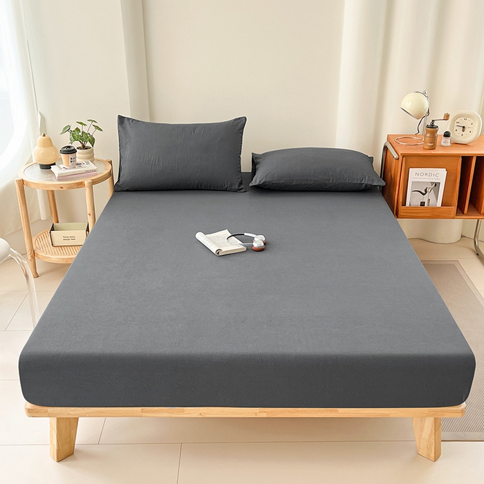 91家纺网 家纺一手货源 找家纺 梦卓家纺 2025新款直播加厚植物羊绒四件套高克重磨毛跨境四件套 大量现货初遇