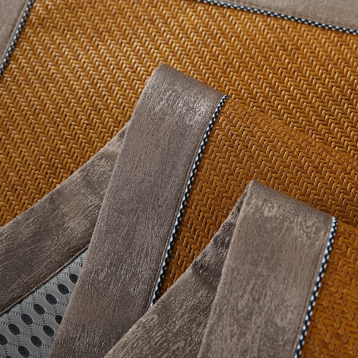 91家纺网 家纺一手货源 找家纺 （总）小牛席业 2026新款刺绣3D印尼藤席席子（10斤款）