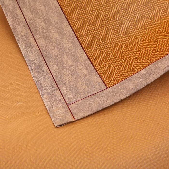 91家纺网 家纺一手货源 找家纺 小牛席业 2026新款刺绣古藤席【常规款】藤席凉席冰藤席冰丝席乳胶席 夏日摩卡