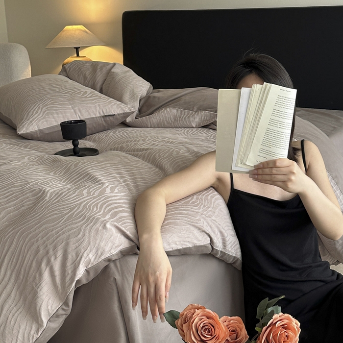 91家纺网 家纺一手货源 找家纺 （总）宜代光年 2026新款全棉纯棉厚织提花单被套系列