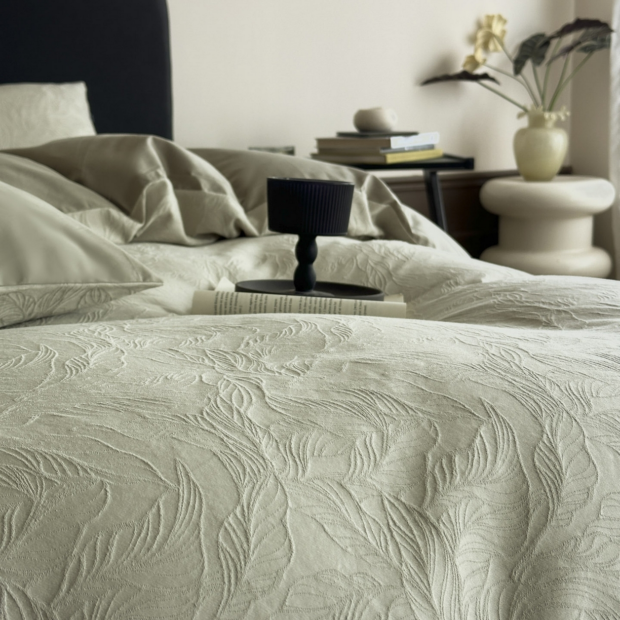 91家纺网 家纺一手货源 找家纺 （总）宜代光年 2026年新款全棉厚织提花四件套系列（第一批花型）经典