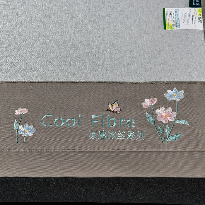91家纺网 家纺一手货源 找家纺 小牛席业 2026新款超精密冰丝席凉席席子-肌理纹系列 超精密冰丝席-肌理纹（灰色）