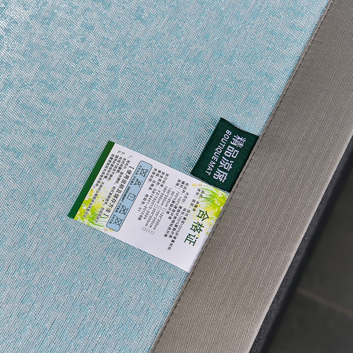 91家纺网 家纺一手货源 找家纺 小牛席业 2026新款超精密冰丝席凉席席子-肌理纹系列 超精密冰丝席-肌理纹（蓝色）