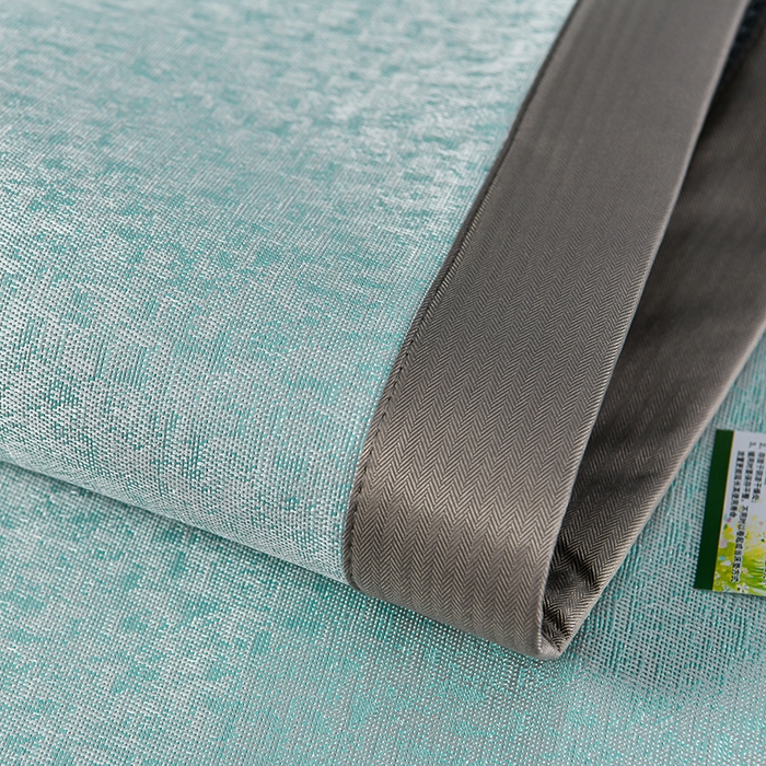 91家纺网 家纺一手货源 找家纺 小牛席业 2026新款超精密冰丝席凉席席子-肌理纹系列 超精密冰丝席-肌理纹（绿色）