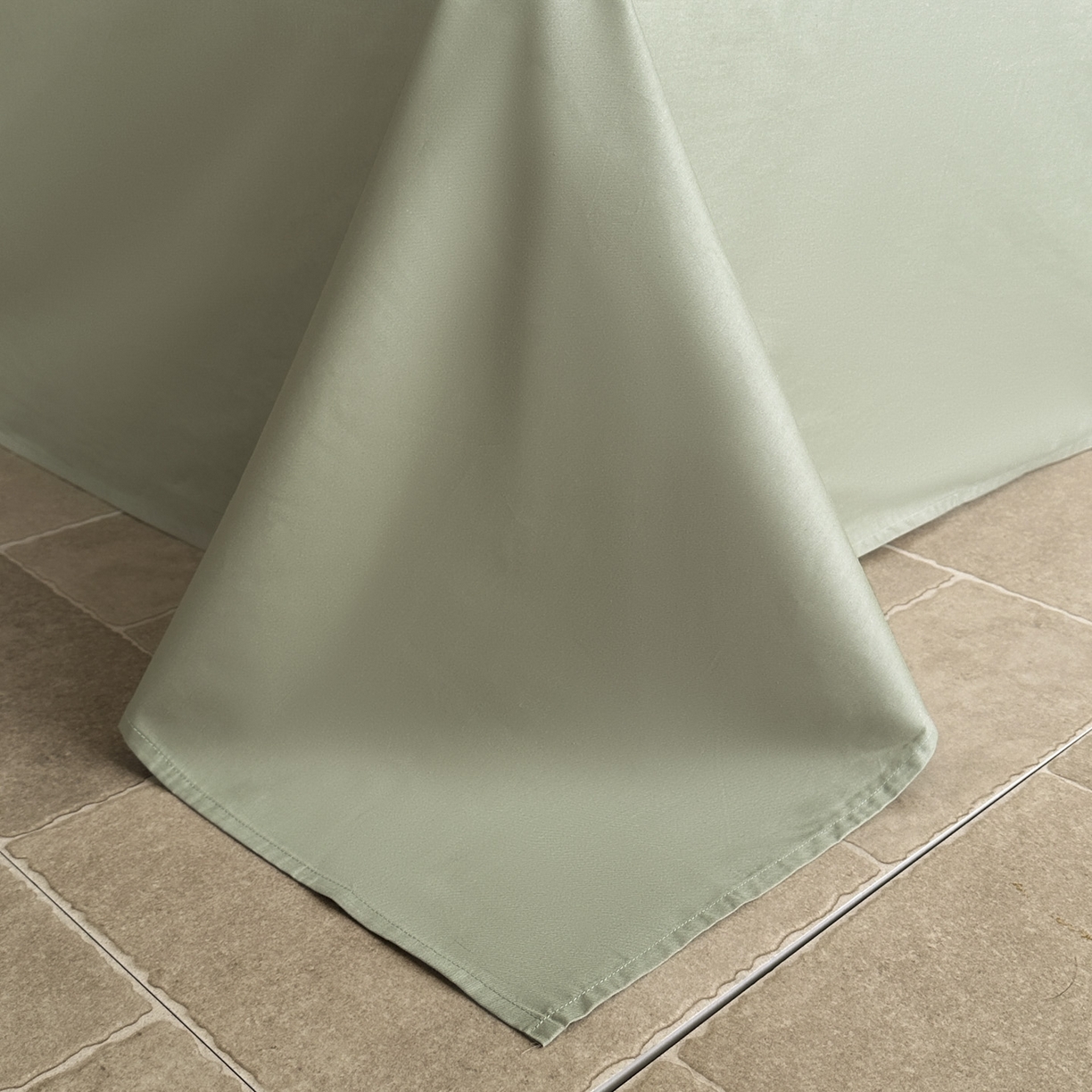 91家纺网 家纺一手货源 找家纺 宜代光年 2026年新款全棉纯棉厚织提花四件套系列（第一批花型） 柠初-浅绿