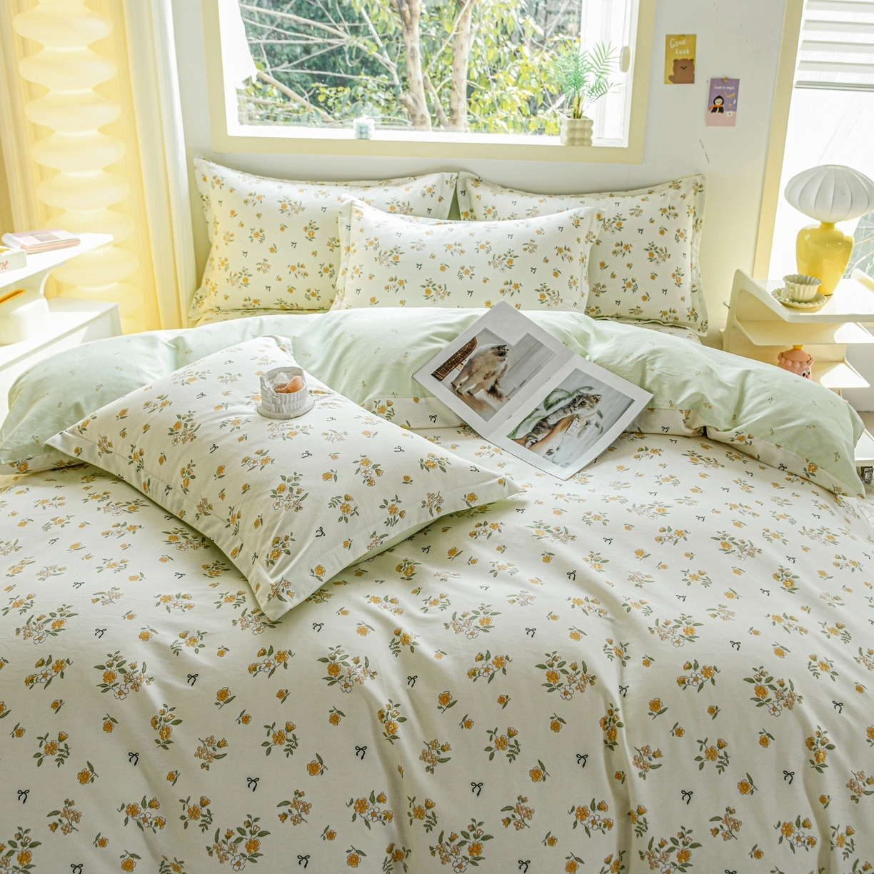 91家纺网 家纺一手货源 找家纺 （总）缘舒家纺 2026新款全棉纯棉印花四件套