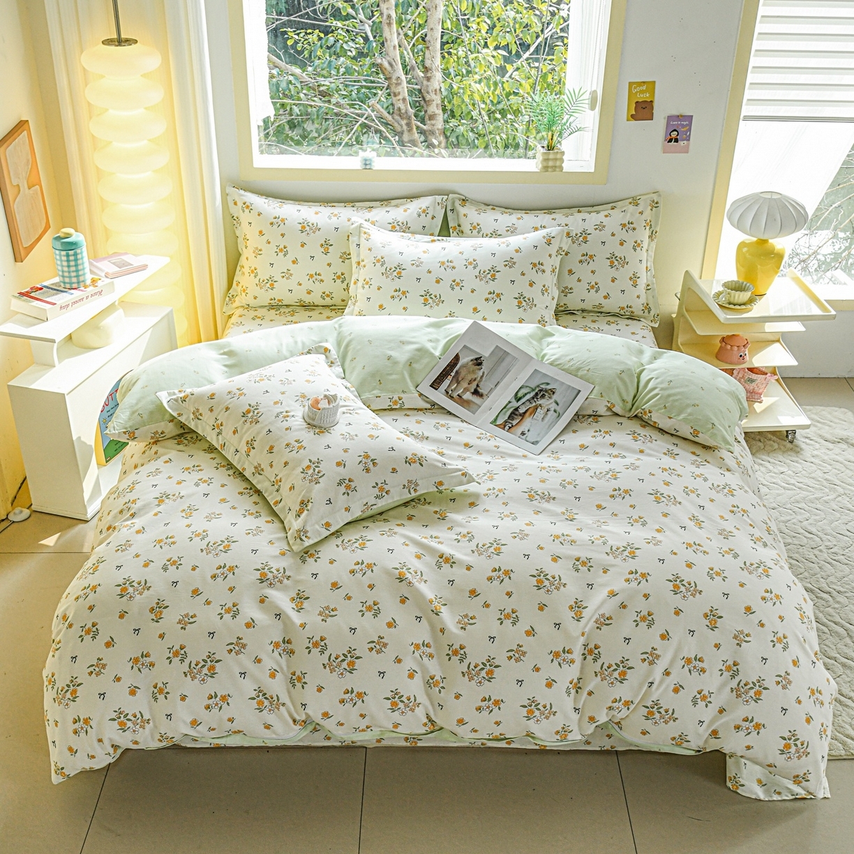 91家纺网 家纺一手货源 找家纺 （总）缘舒家纺 2026新款全棉纯棉印花四件套