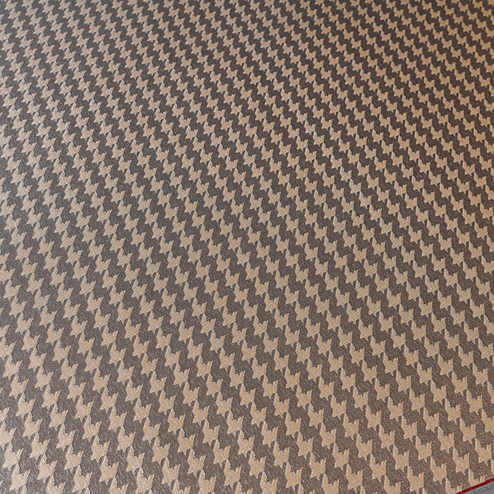 91家纺网 家纺一手货源 找家纺 小牛席业 2026新款粗冰丝千鸟格冰藤席席子系列 千鸟格-咖色