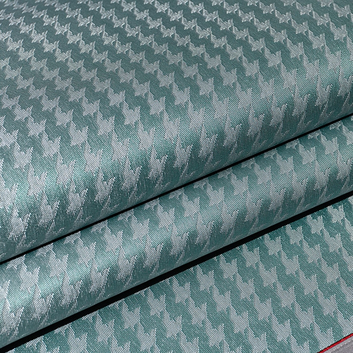 91家纺网 家纺一手货源 找家纺 小牛席业 2026新款粗冰丝千鸟格冰藤席席子系列 千鸟格-蓝色