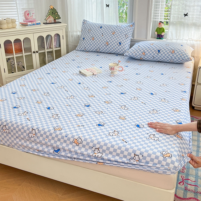 91家纺网 家纺一手货源 找家纺 梦卓家纺 2025新款直播加厚植物羊绒四件套高克重磨毛跨境四件套 大量现货初遇