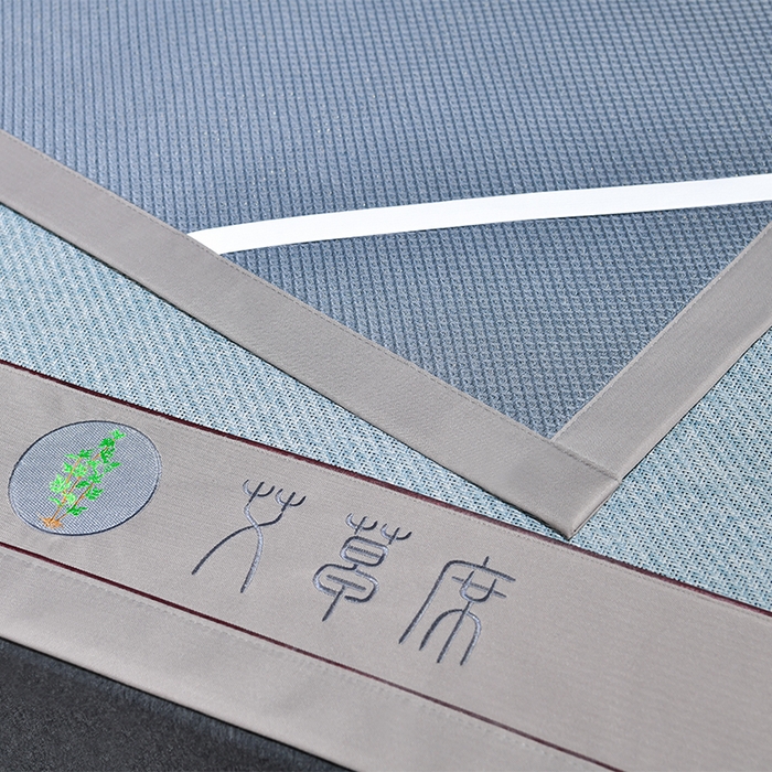 91家纺网 家纺一手货源 找家纺 （总）小牛席业 2026新款加厚款-经典艾草养生席系列