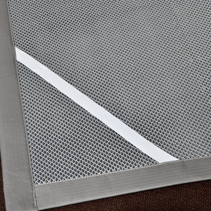 91家纺网 家纺一手货源 找家纺 小牛席业 2026新款加厚款-经典艾草养生席系列 艾草席-黑咖