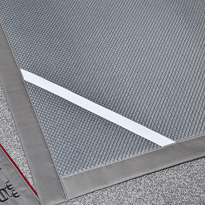 91家纺网 家纺一手货源 找家纺 小牛席业 2026新款加厚款-经典艾草养生席系列 艾草席-灰色