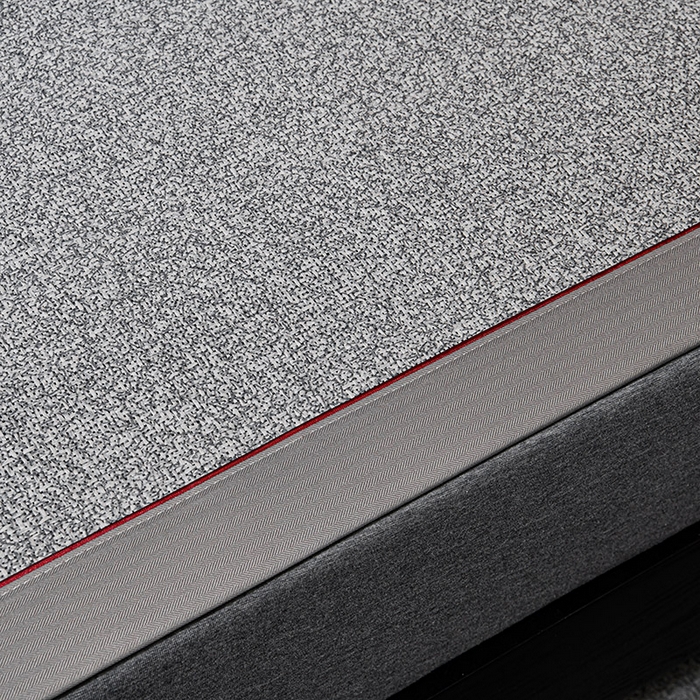 91家纺网 家纺一手货源 找家纺 小牛席业 2026新款加厚款-经典艾草养生席系列 艾草席-灰色