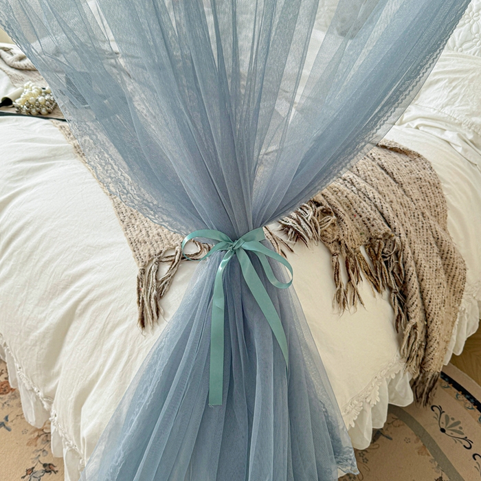 91家纺网 家纺一手货源 找家纺 （总）梦尔佳蚊帐 2026新款百花盛开系列导轨蚊帐