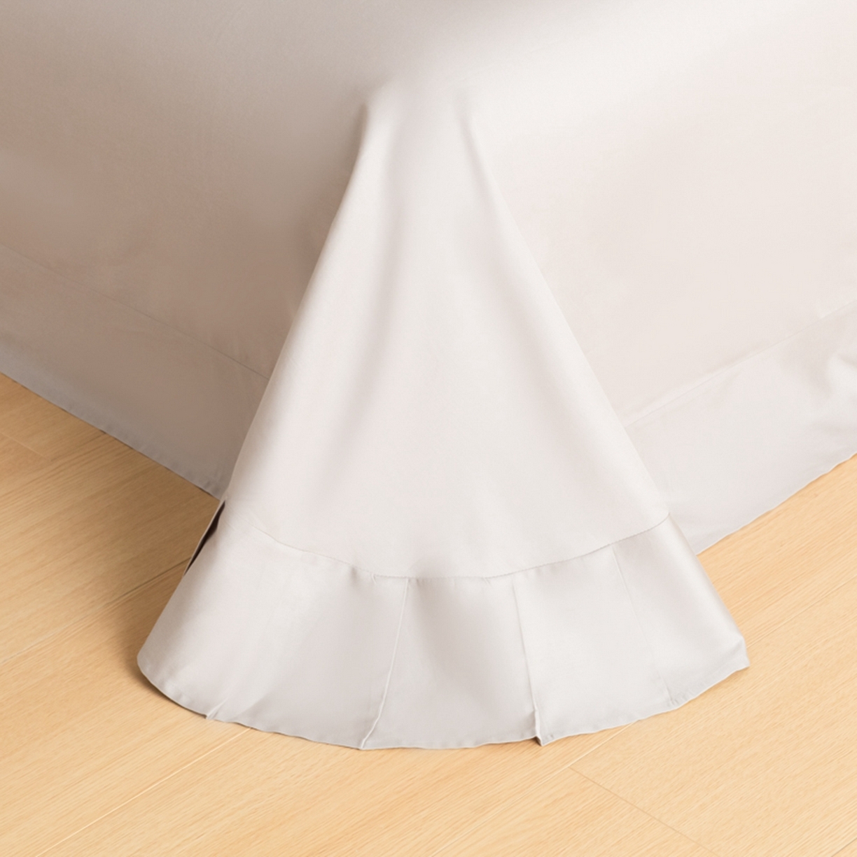 91家纺网 家纺一手货源 找家纺 秀色家纺 2026新款高端100pro新疆长绒棉床上四件套全棉纯棉四季纯色双拼高级感礼品团购四件套-米朵 米朵-静谧蓝+烟墨灰