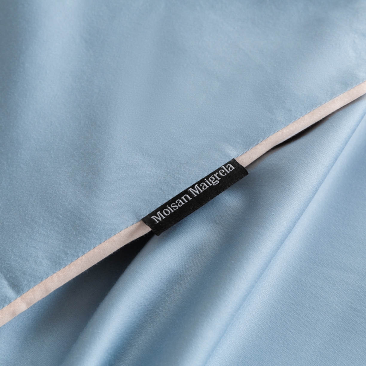 91家纺网 家纺一手货源 找家纺 秀色家纺 2026新款高端100pro新疆长绒棉床上四件套全棉纯棉四季纯色双拼高级感礼品团购四件套-米朵 米朵-蓝莓粉