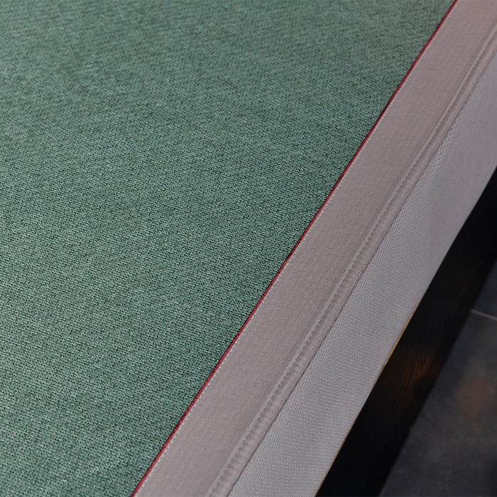 91家纺网 家纺一手货源 找家纺 小牛席业 2026新款加厚款-经典艾草养生席（床笠款） 艾草养生席-床笠款-墨绿