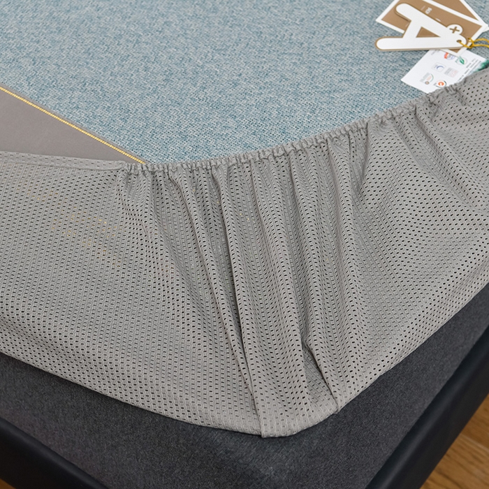 91家纺网 家纺一手货源 找家纺 （总）小牛席业 2026新款加厚款-艾草清新养生席（床笠款）