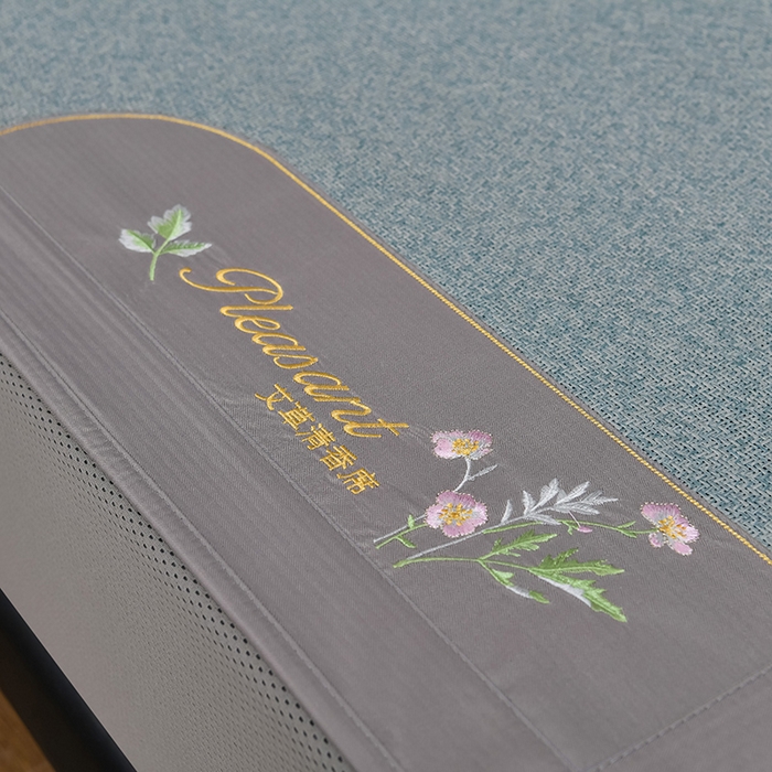 91家纺网 家纺一手货源 找家纺 （总）小牛席业 2026新款加厚款-艾草清新养生席（床笠款）