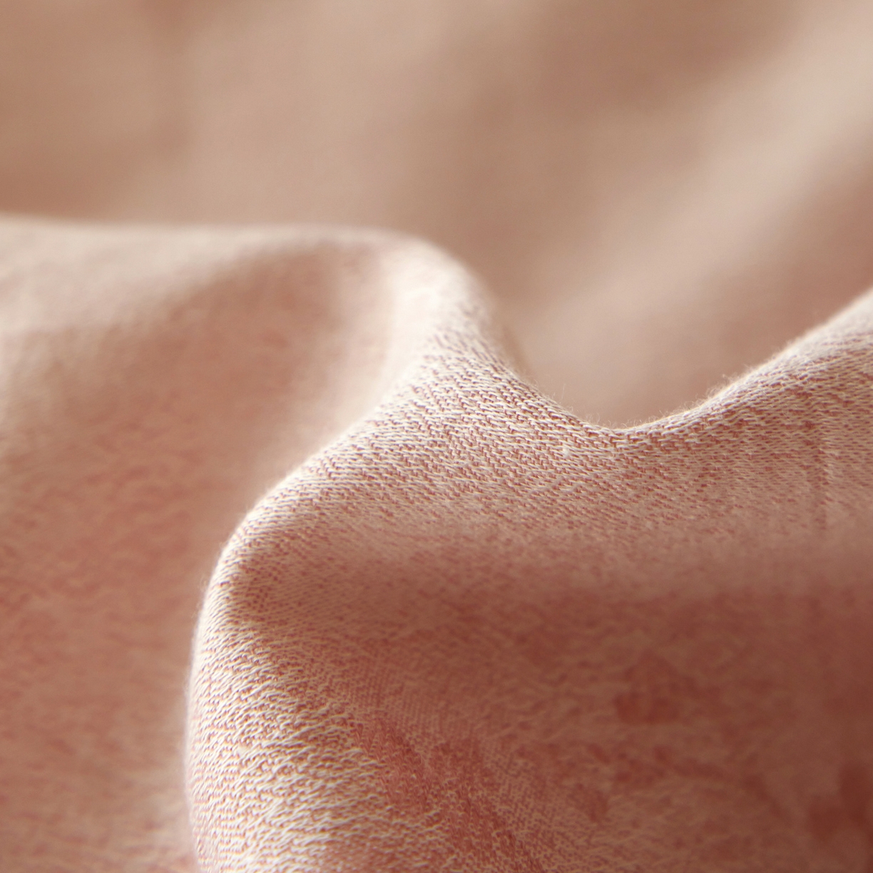 91家纺网 家纺一手货源 找家纺 如一 2026新款色织提花全棉水洗棉四件套第三批 蝶漫-粉