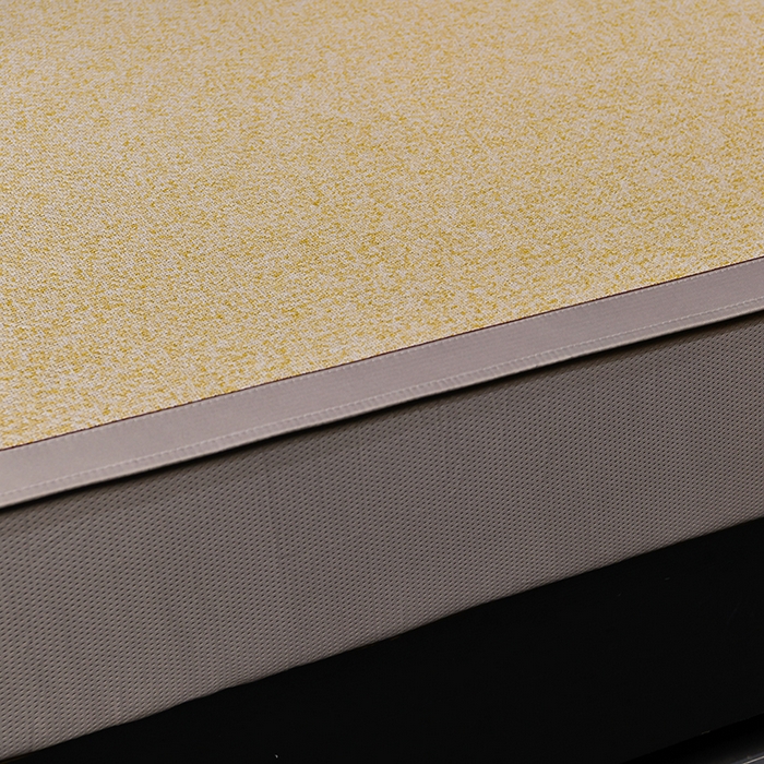 91家纺网 家纺一手货源 找家纺 小牛席业 2026新款加厚款-经典艾草养生席（床笠款） 艾草养生席-床笠款-亚麻