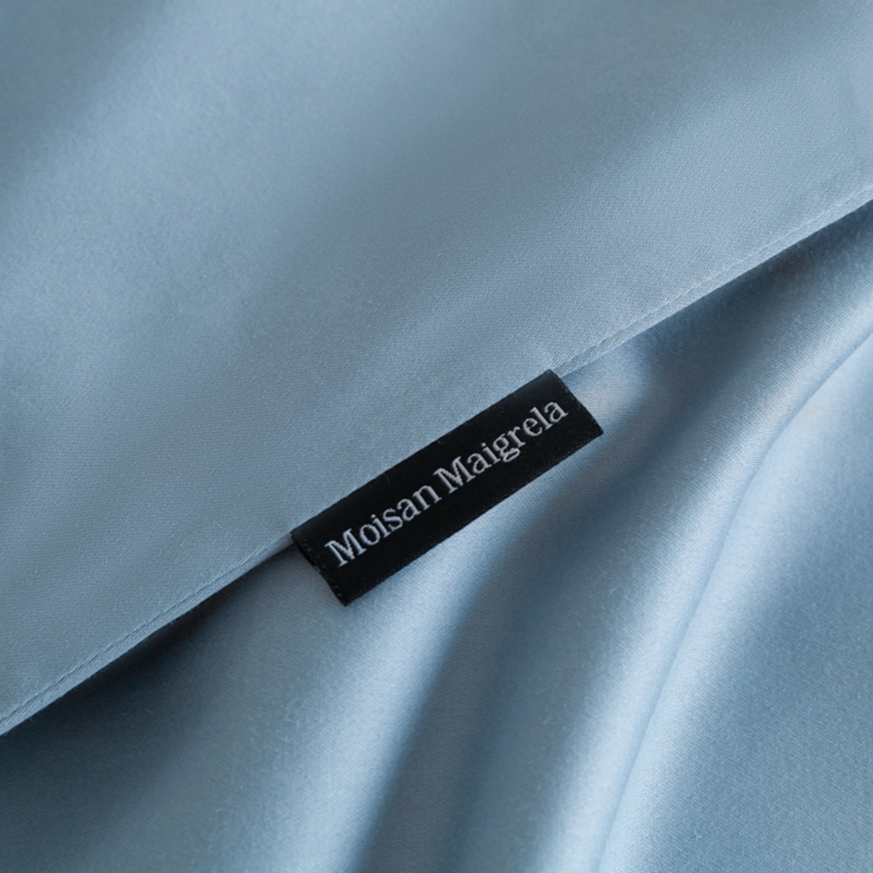 91家纺网 家纺一手货源 找家纺 秀色家纺 2026新款高端100pro新疆长绒棉床上四件套全棉纯棉四季纯色双拼高级感礼品团购四件套-米朵 米朵-天空蓝