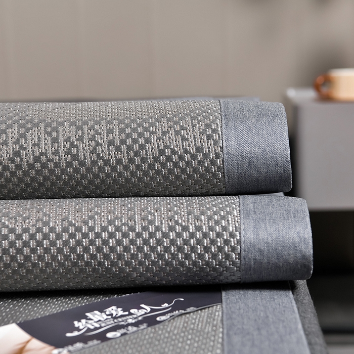 91家纺网 家纺一手货源 找家纺 （总）小牛席业 2026新款加厚天鹅冰藤席系列