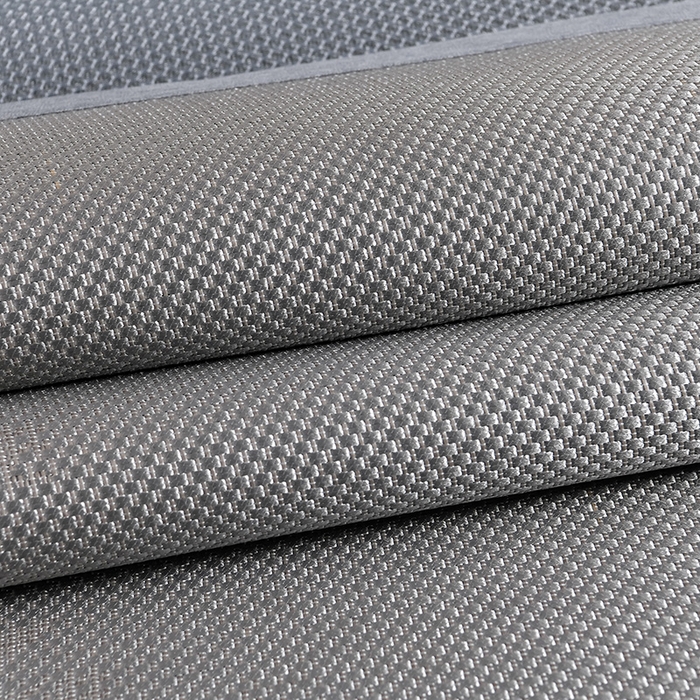 91家纺网 家纺一手货源 找家纺 小牛席业 2026新款加厚天鹅冰藤席系列 加厚款-天鹅冰藤席（浅灰）