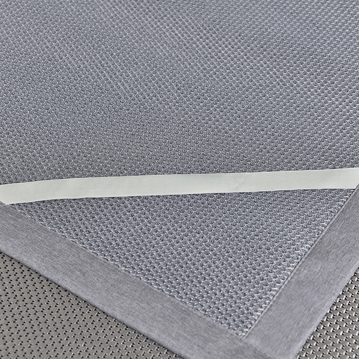 91家纺网 家纺一手货源 找家纺 小牛席业 2026新款加厚天鹅冰藤席系列 加厚款-天鹅冰藤席（黑咖）