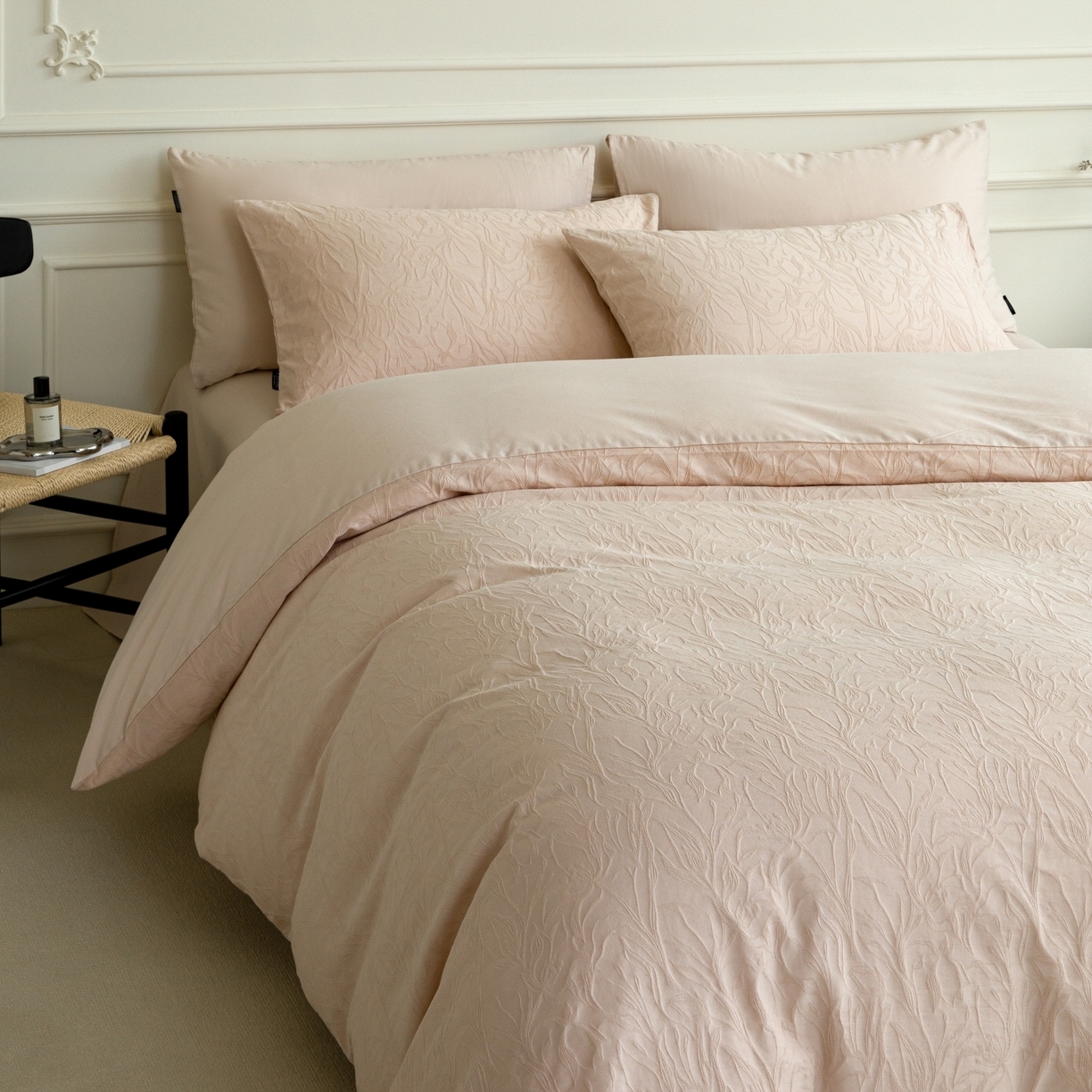 宜代光年 2026年新款全棉厚织提花四件套系列（第一批花型）极有家花型 蜜语