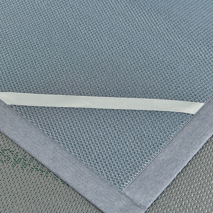 91家纺网 家纺一手货源 找家纺 小牛席业 2026新款加厚天鹅冰藤席系列 加厚款-天鹅冰藤席（墨绿）