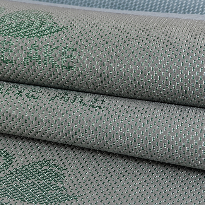 91家纺网 家纺一手货源 找家纺 小牛席业 2026新款加厚天鹅冰藤席系列 加厚款-天鹅冰藤席（墨绿）