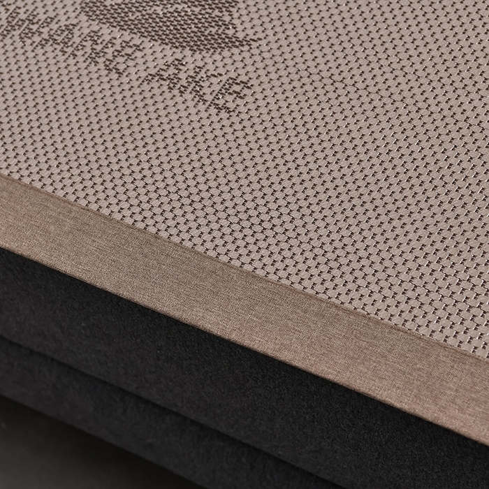 91家纺网 家纺一手货源 找家纺 小牛席业 2026新款加厚天鹅冰藤席系列 加厚款-天鹅冰藤席（香槟）