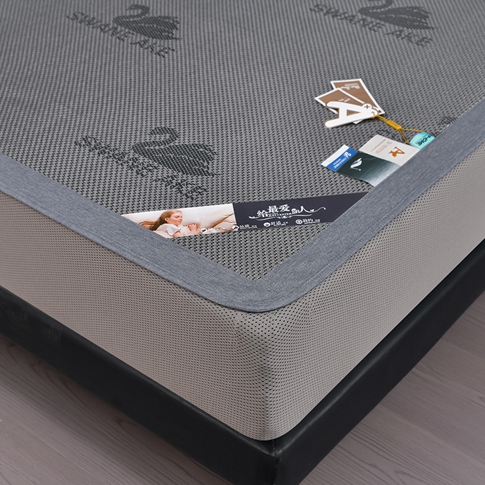 91家纺网 家纺一手货源 找家纺 小牛席业 2026新款加厚款-天鹅冰藤席系列（床笠款） 天鹅冰藤席系列（床笠款）-黑咖