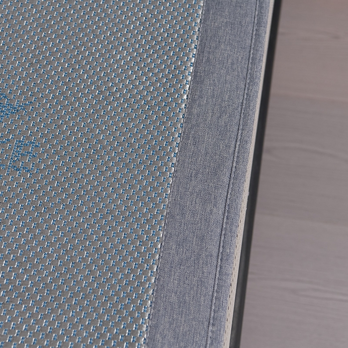 91家纺网 家纺一手货源 找家纺 小牛席业 2026新款加厚款-天鹅冰藤席系列（床笠款） 天鹅冰藤席系列（床笠款）-浅灰