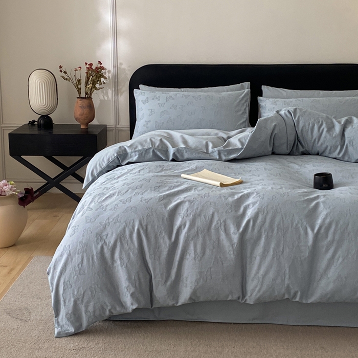 91家纺网 家纺一手货源 找家纺 （总）宜代光年 2026年新款全棉纯棉厚织提花四件套系列（第一批花型）