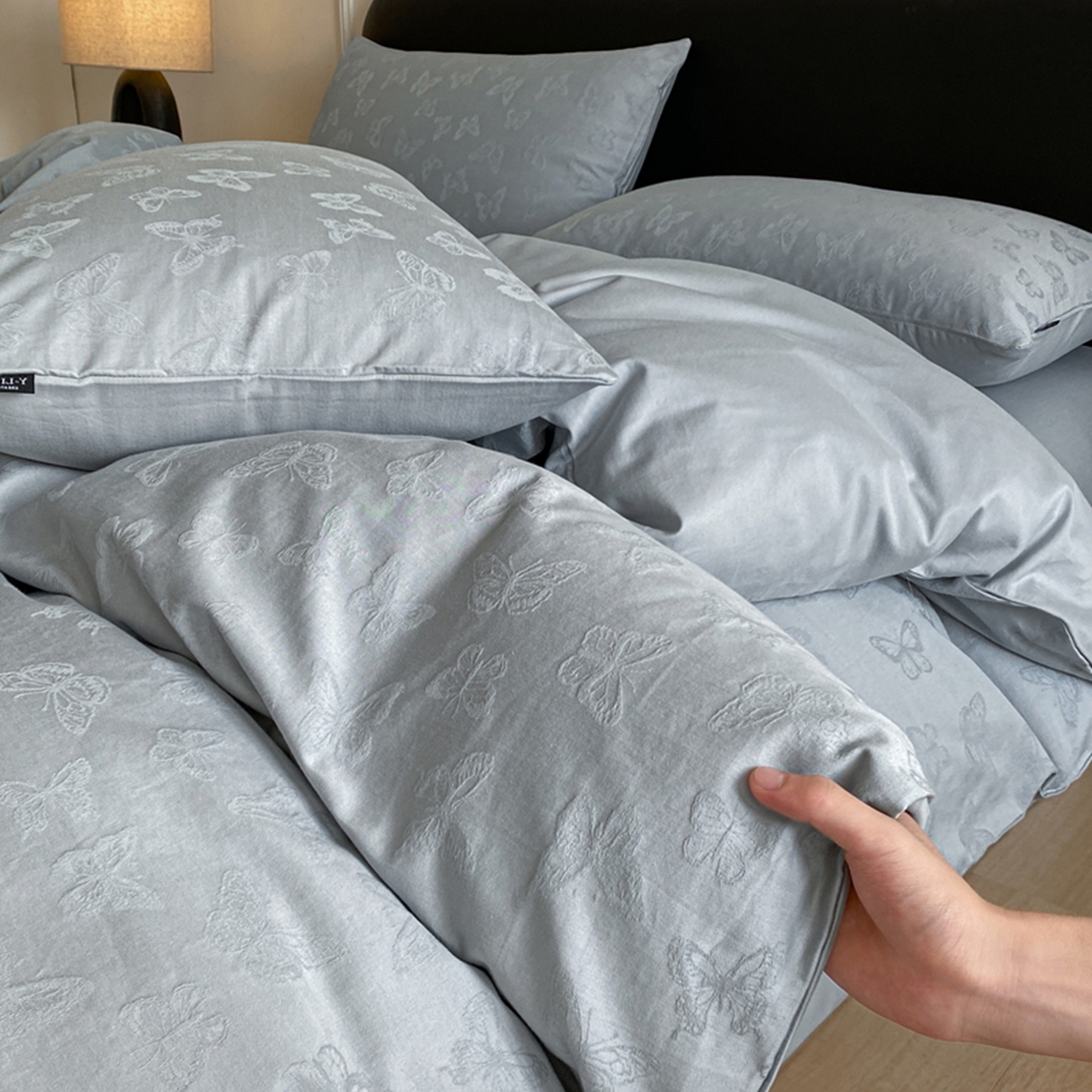 91家纺网 家纺一手货源 找家纺 （总）宜代光年 2026年新款全棉纯棉厚织提花四件套系列（第一批花型）